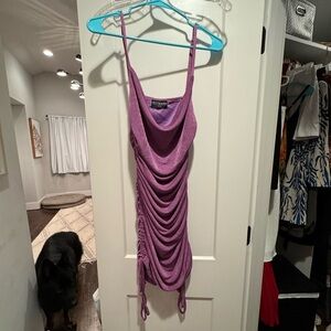 NWOT Kittenish purple club dress